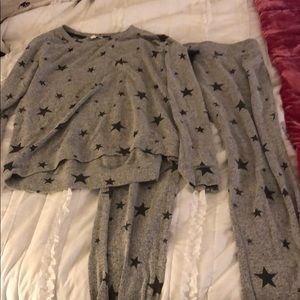 PJ Salvage star pajama set
